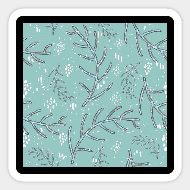 Spruce Twig Sticker by Creative Meadows